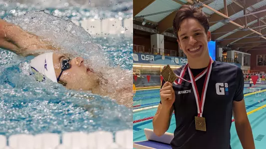 GW swimmers Ryan Patterson and Karol Mlynarczyk both recently shined on the national stage.