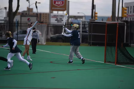 Megan Patrick makes a save.