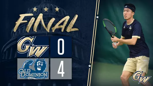 Men's Tennis Final Score vs ODU