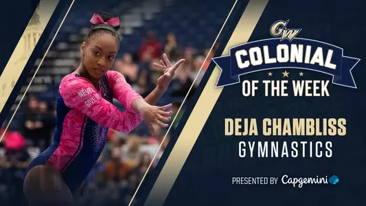 Deja Chambliss as Colonial of the Week.