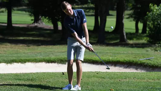 Logan Othmer with a chip shot