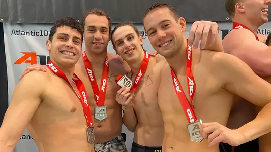James Torrez, Youssef Ragab, George Aspougalis and Moritz Fath celebrated silver Friday