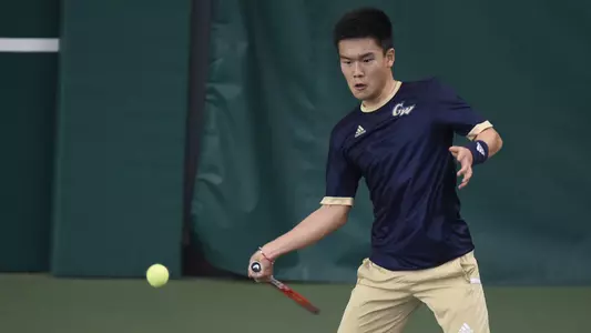 Hanyu Liu prepares to swing