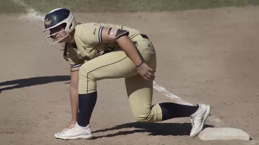 Maggie Greco takes her lead vs. Long Beach State