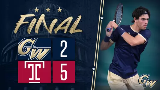 Men's Tennis Final Score vs Temple