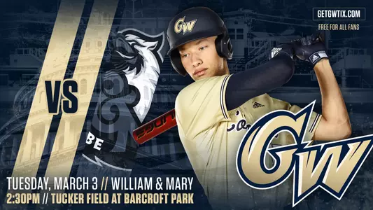 GRAPHIC: Baseball William & Mary March 3