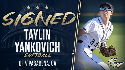 Taylin Yankovich has signed with GW softball