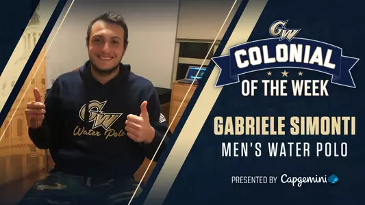 GRAPHIC: Gabriele Simonti is the Colonial of the Week Presented by Capgemini