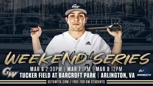 Baseball Schedule Graphic Monmouth Series