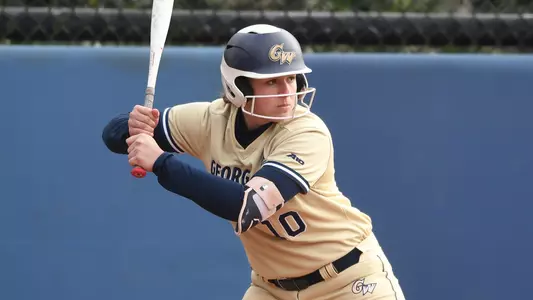 Jenna Cone waits for a pitch.