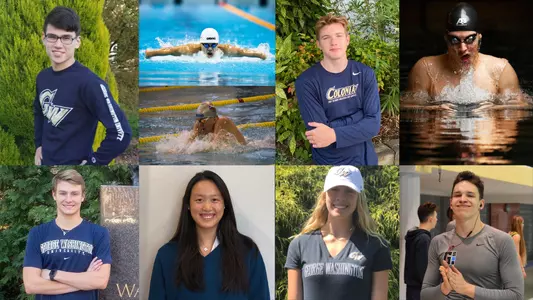 GW swimming & diving has added nine newcomers for the new season.