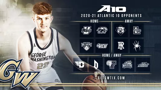 2020-21 Men's Basketball Atlantic 10 Schedule Pairings