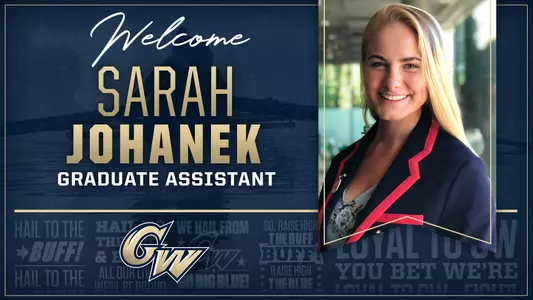 Welcome Sarah Johanek Graduate Assistant