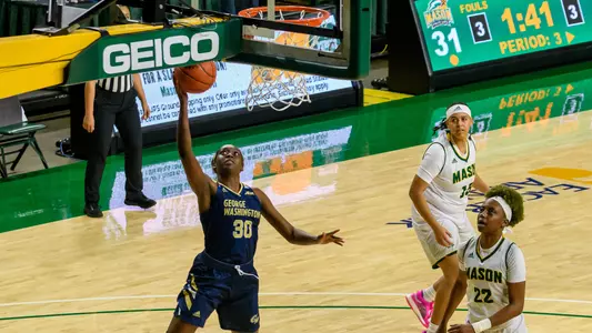 Neila Luma lays it in against George Mason.