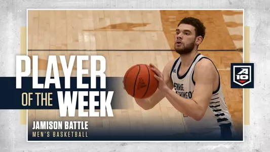 GRAPHIC: Jamison Battle, A-10 Men's Basketball Player of the Week