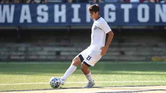 Grant Barrientos makes a pass.