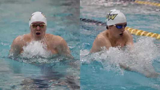 Marek Osina and Bode Ringenbach were honored with A-10 weekly awards on Tuesday.