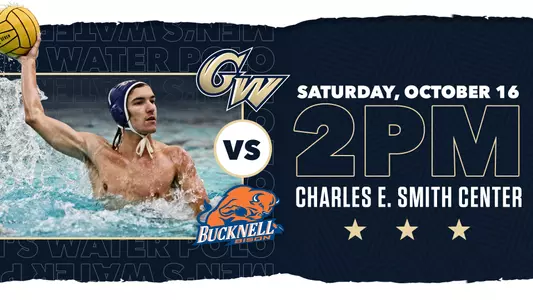 GRAPHIC: GW men's water polo vs. Bucknell, Oct. 16