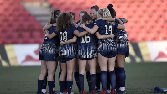 Women's Soccer Huddles Up Against UMD