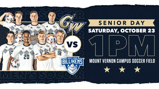 GRAPHIC: GW men's soccer vs. Saint Louis, Oct. 23