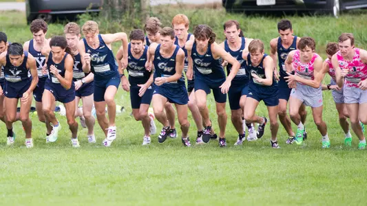 Men's Cross Country starts at the XC23 Invitational
