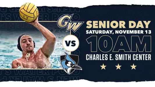 GRAPHIC: GW men's water polo vs. Johns Hopkins, Nov. 13