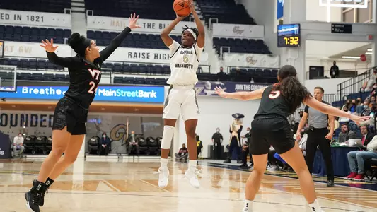 Ty Moore puts up a shot against Virginia Tech