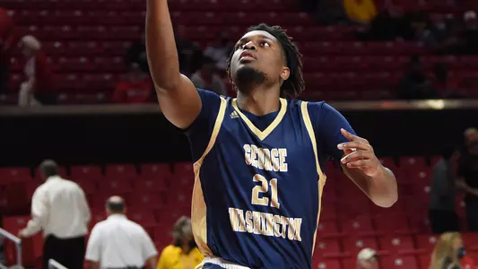 Noel Brown goes up for a layup