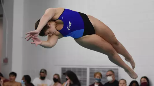 Jamie Doak dives vs. Virginia Tech.