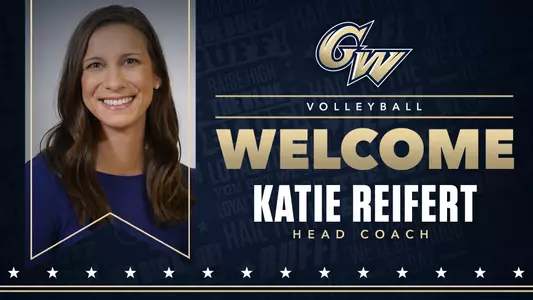 Katie Reifert named GW volleyball head coach