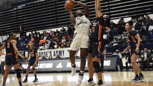 Mayowa Taiwo finishes against UVA