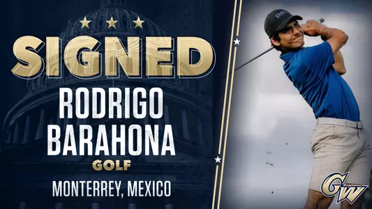 Rodrigo Barahona signs with GW Golf