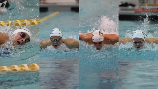 Molly Smyers, Carly Perri, Durde Matic and Connor Rodgers have been honored with A-10 weekly awards.