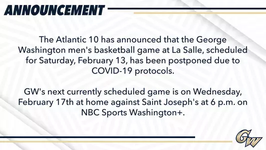 La Salle Postponed
