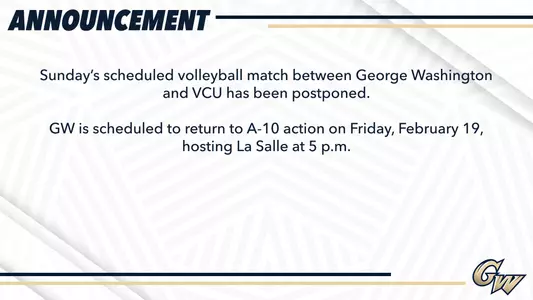 Volleyball VCU postponement