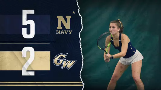 Final score tennis at Navy