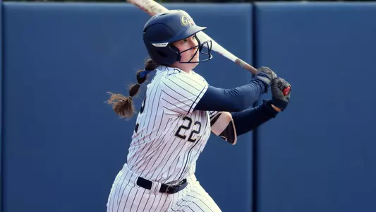 Alexa Williams takes a swing.