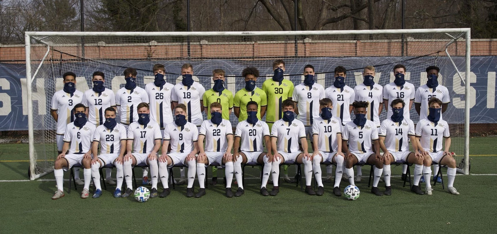 2020-21 GW Men's Soccer Team Photo