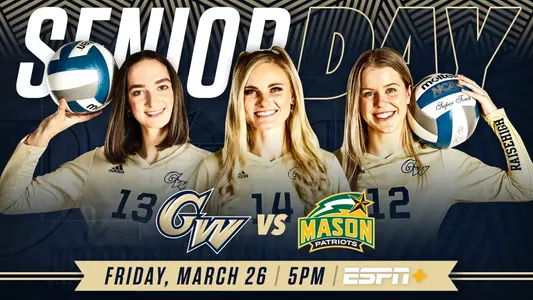 Volleyball Senior Day Graphic