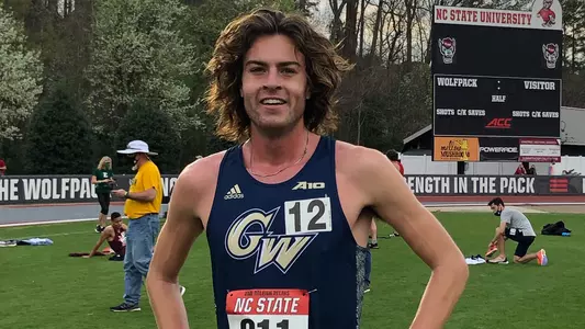 Ryan Fowkes set a school record in the 1500m