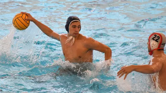Nick Schroeder fires a shot.