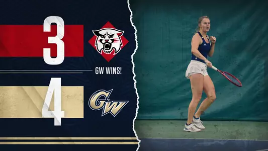 Women's tennis wins at Davidson