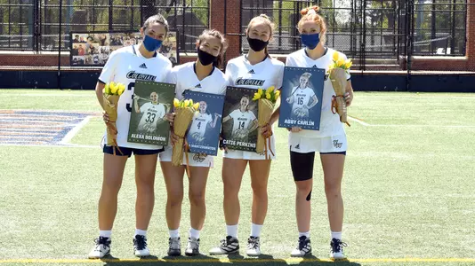 Lacrosse Seniors on Senior Day vs. VCU