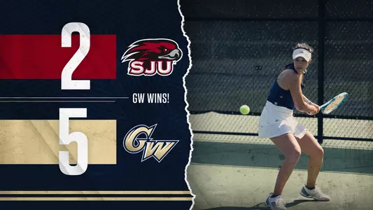 Women's Tennis tops St. Joseph's, 5-2