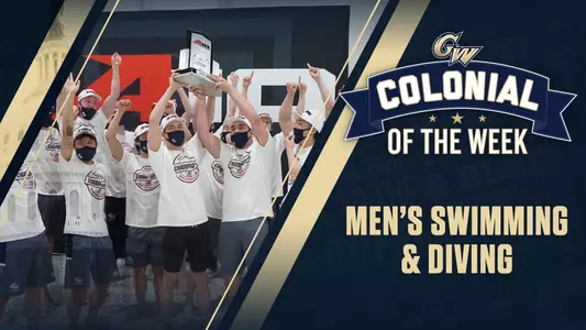 Graphic: Colonial of the Week: Men's Swimming & Diving