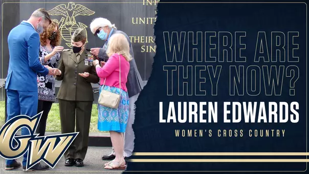 GRAPHIC: Where Are They Now? Lauren Edwards, Women's Cross Country