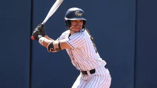 Sierra Lange waits for a pitch.