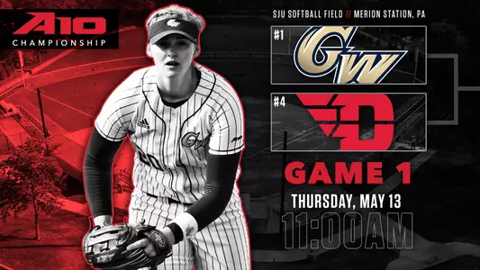 GRAPHIC: A-10 Softball: No. 1 GW vs. No. 4 Dayton