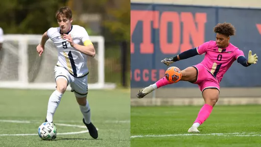 Oscar Haynes Brown and Justin Grady have earned United Soccer Coaches All-Region honors.