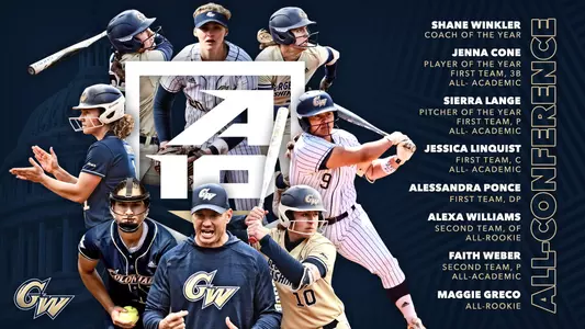 GRAPHIC: 2021 All A-10 Softball